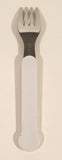 Disney Snow White and Princess Aurora White Handle Stainless Metal Fork