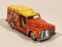 2015 Hot Wheels Pop Culture: Nickelodeon SpongeBob SquarePants Custom '52 Chevy Orange and Yellow Die Cast Toy Car Vehicle