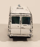 Vintage PlayArt Mercedes Benz Ambulance H453 White Die Cast Toy Car Vehicle Made in Hong Kong