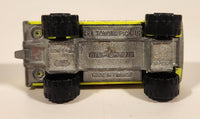 Majorette No. 287 and 292 4x4 Toyota Pick-up Truck Western Rodeo Fluorescent Yellow Die Cast Toy Car Vehicle with Opening Hood