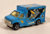 Motor Max Road & Track Motion Visual Effects MXFX Cube Van Blue Die Cast Toy Car Vehicle