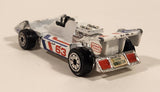 1980 Kenner Fast 111's Formula 1 Indy Race Car #63 Good Year White Die Cast Toy Car Vehicle