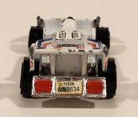 1980 Kenner Fast 111's Formula 1 Indy Race Car #63 Good Year White Die Cast Toy Car Vehicle