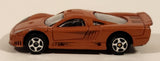 Motor Max No. 6050 Saleen ST Dark Orange Die Cast Toy Super Car Vehicle