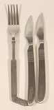 The Canadian Brewhouse Hockey Stick Fork and Two Knives