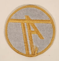 AT Embroidered Fabric Patch