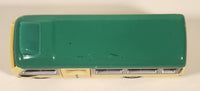 2004 Tomy Tomica No. 92 Toyota Coaster Green and Cream 1/92 Scale Die Cast Toy Car Vehicle with Opening Door
