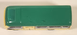 2004 Tomy Tomica No. 92 Toyota Coaster Green and Cream 1/92 Scale Die Cast Toy Car Vehicle with Opening Door