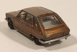 Vintage Polistil Renault 16 TS Brown Die Cast Toy Car Vehicle