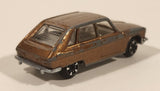Vintage Polistil Renault 16 TS Brown Die Cast Toy Car Vehicle
