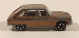 Vintage Polistil Renault 16 TS Brown Die Cast Toy Car Vehicle