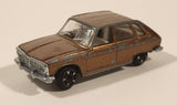Vintage Polistil Renault 16 TS Brown Die Cast Toy Car Vehicle