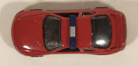 Motor Max Fire Department Chief Red w/ Blue Lights No. 6071 Die Cast Toy Car Emergency Rescue Vehicle