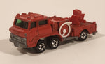 Vintage Tomica No. 29 Hino Fire Engine Ladder Truck 1/125 Scale Red Die Cast Toy Car Emergency Rescue Vehicle