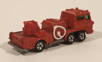 Vintage Tomica No. 29 Hino Fire Engine Ladder Truck 1/125 Scale Red Die Cast Toy Car Emergency Rescue Vehicle