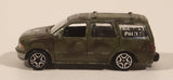 Motor Max Super Wheels No. 6021 Ford Expedition Military Police Green Camo Die Cast Toy Car SUV Vehicle