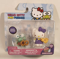 2024 Jazwares Sanrio Hello Kitty And Friends Mix & Match Accessories Series 1 Sweet & Salty Keroppi & Hello Kitty 2 Figure Pack New in Package