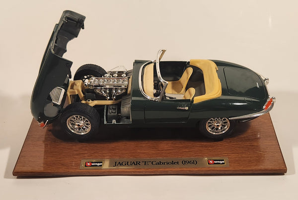 自動車 burago 1/18 JAGUAR E CABRIOLET (1961) Amazon.com: Bburago Jaguar E Type Cabrio 1961 Scale 1:18