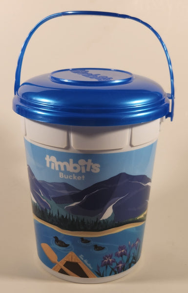 2025 Whirley Tim Horton's Canada Tim Bits Plastic Bucket with Lid