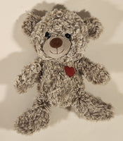 Walmart Valentine's Day Light Brown Heart Teddy Bear 9" Plush Stuffed Toy