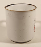 Rare Vintage I Love West Edmonton Mall Canada Hearts Rainbow and Cloud Themed Stoneware Coffee Mug Cup