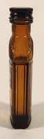 Rare Vintage National Drug And Chemical Company of Canada Limited Montreal Canada Camphorated Oil B. P. 2 Fl. Ounces Brown Amber Glass Bottle Near Full