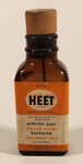 Rare Vintage Whitehall Laboratories Limited Toronto Ontario HEET Analgesic Liniment 2 1/4 Fl. Oz Brown Amber Glass Bottle with Paper Label