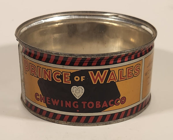 Vintage W.C. Macdonald Prince of Wales Chewing Tobacco Tin Metal Can No Lid