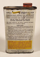 Vintage Shell Oil Company New York Cooling System Speedy Flush 10 Minute Cleaner 16 Fl Oz Metal Can Still Full