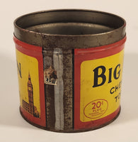 Vintage Imperial Tobacco Co of Canada Big Ben Chewing Tobacco 20c Plug Tin Metal Can