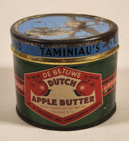 Rare Vintage De Betuwe Dutch Apple Butter A Delicious Sandwich Spread Tin Metal Container