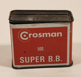 Vintage Crosman Arms Ltd. Toronto, Ontario Crosman Super B.B. Red and White Tin Can