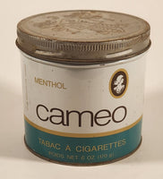Vintage Cameo Menthol Cigarette Tobacco Tin Metal Can