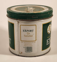 Vintage Late 1970s MacDonald Export Finest Virginia Cigarette Tobacco Tin Can