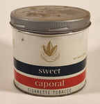 Vintage Sweet Caporal Cigarette Tobacco Tin Metal Can