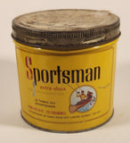 Vintage Sportsman Extra Mild Cigarette Tobacco Tin Metal Can