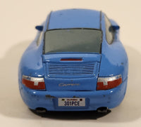 Disney Pixar Cars Porsche 911 Light Blue Die Cast Toy Car Vehicle