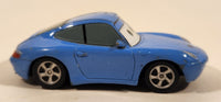 Disney Pixar Cars Porsche 911 Light Blue Die Cast Toy Car Vehicle