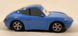 Disney Pixar Cars Porsche 911 Light Blue Die Cast Toy Car Vehicle