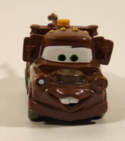 Disney Pixar Cars Tow Mater Brown Tow Truck Hard Rubber Toy Car Vehicle
