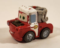 Disney Pixar Cars Tow Mater Tow Truck Fire Dept Red and White Die Cast Toy Car Vehicle M1897