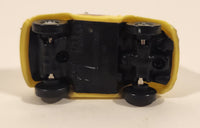 Disney Pixar Cars Fiat 500 Luigi Yellow Plastic Die Cast Toy Car Vehicle