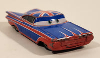 Disney Pixar Cars Chevrolet Impala Union Jack Ramone British Flag Blue Red White Die Cast Toy Car Vehicle J7561