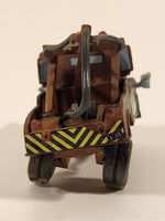 Disney Pixar Cars Tow Mater with Machine Guns Brown Tow Truck Hard Rubber Toy Car Vehicle