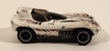 2004 Hot Wheels Final Run Cat-A-Pult White Die Cast Toy Car Vehicle