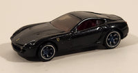 2010 Hot Wheels Speed Machines Ferrari 599 GTB Black Die Cast Toy Car Vehicle