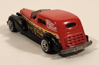 1998 Hot Wheels Tropicool '35 Classic Caddy Jammin' Tours Red Die Cast Toy Car Vehicle