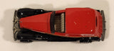 1998 Hot Wheels Tropicool '35 Classic Caddy Jammin' Tours Red Die Cast Toy Car Vehicle