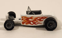 Vintage 1983 Hot Wheels Real Riders Street Rodder White Die Cast Toy Car Vehicle