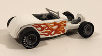 Vintage 1983 Hot Wheels Real Riders Street Rodder White Die Cast Toy Car Vehicle